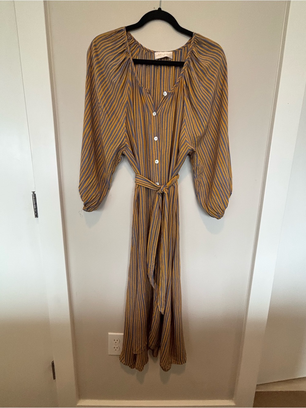 Natalie Martin Alex Midi Dress with Tie - Worn Once